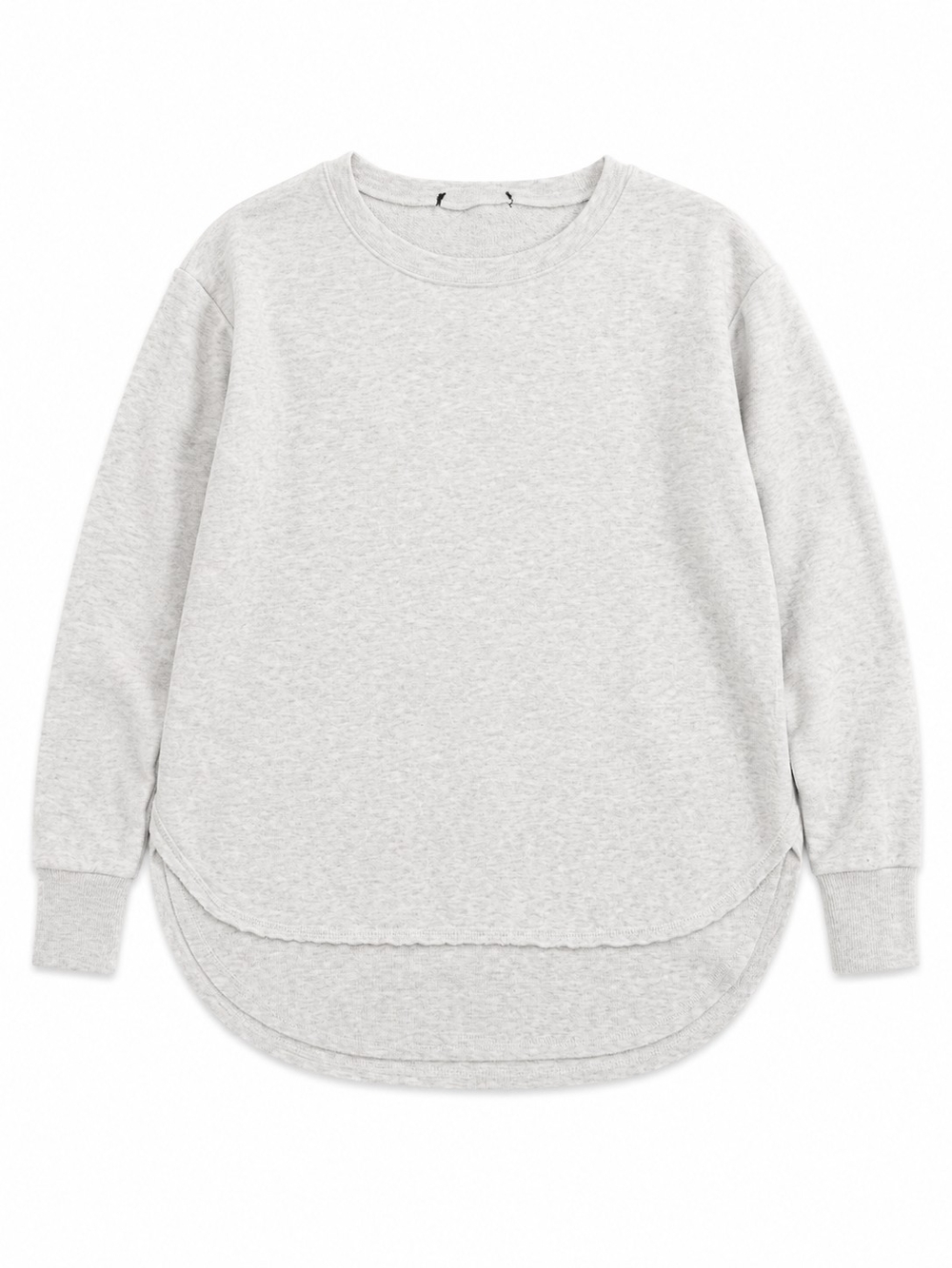 Light Gray Crewneck Women's Sweatshirt